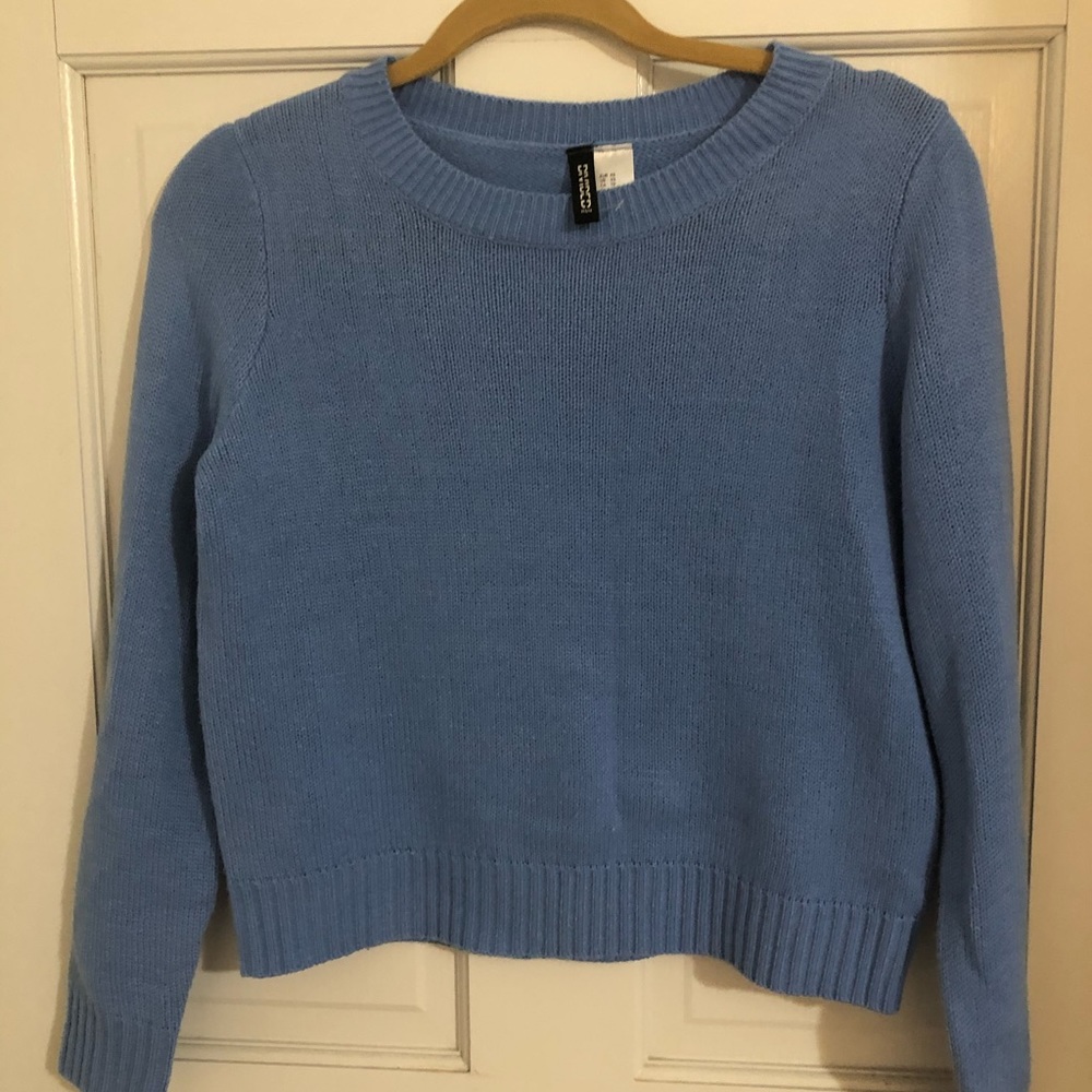 Light blue sweater